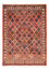Alfombra persa - Nómada - 161 x 110 cm - rojo claro