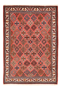 Alfombra persa - Nómada - 161 x 111 cm - rojo claro