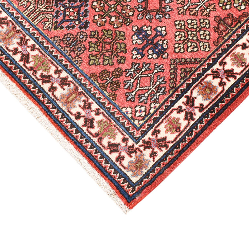 Alfombra persa - Nómada - 161 x 111 cm - rojo claro