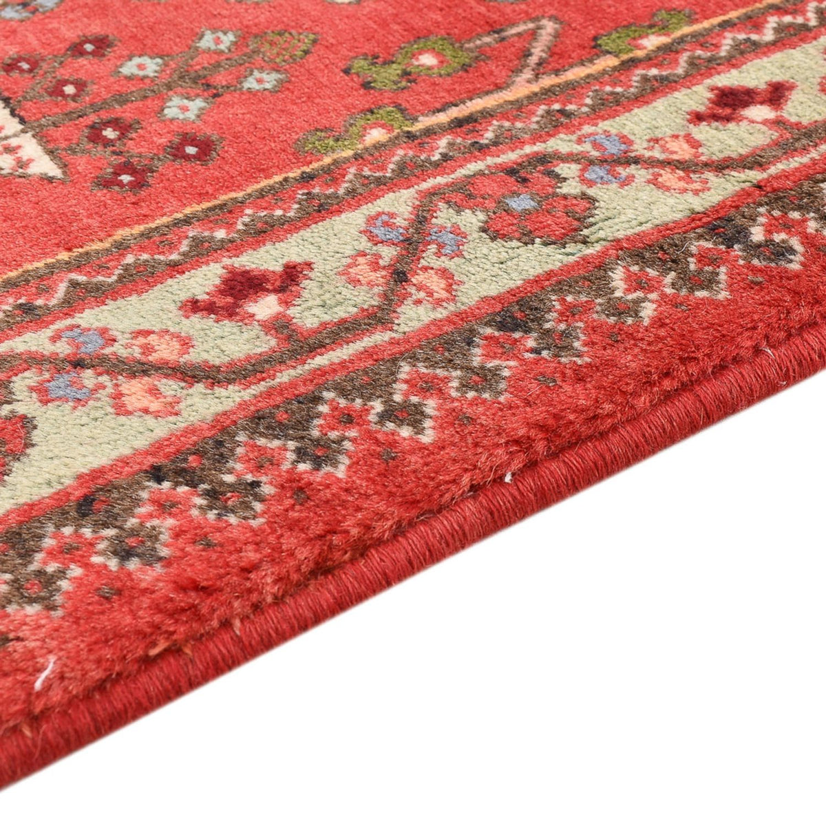 Alfombra persa - Nómada - 160 x 111 cm - rojo
