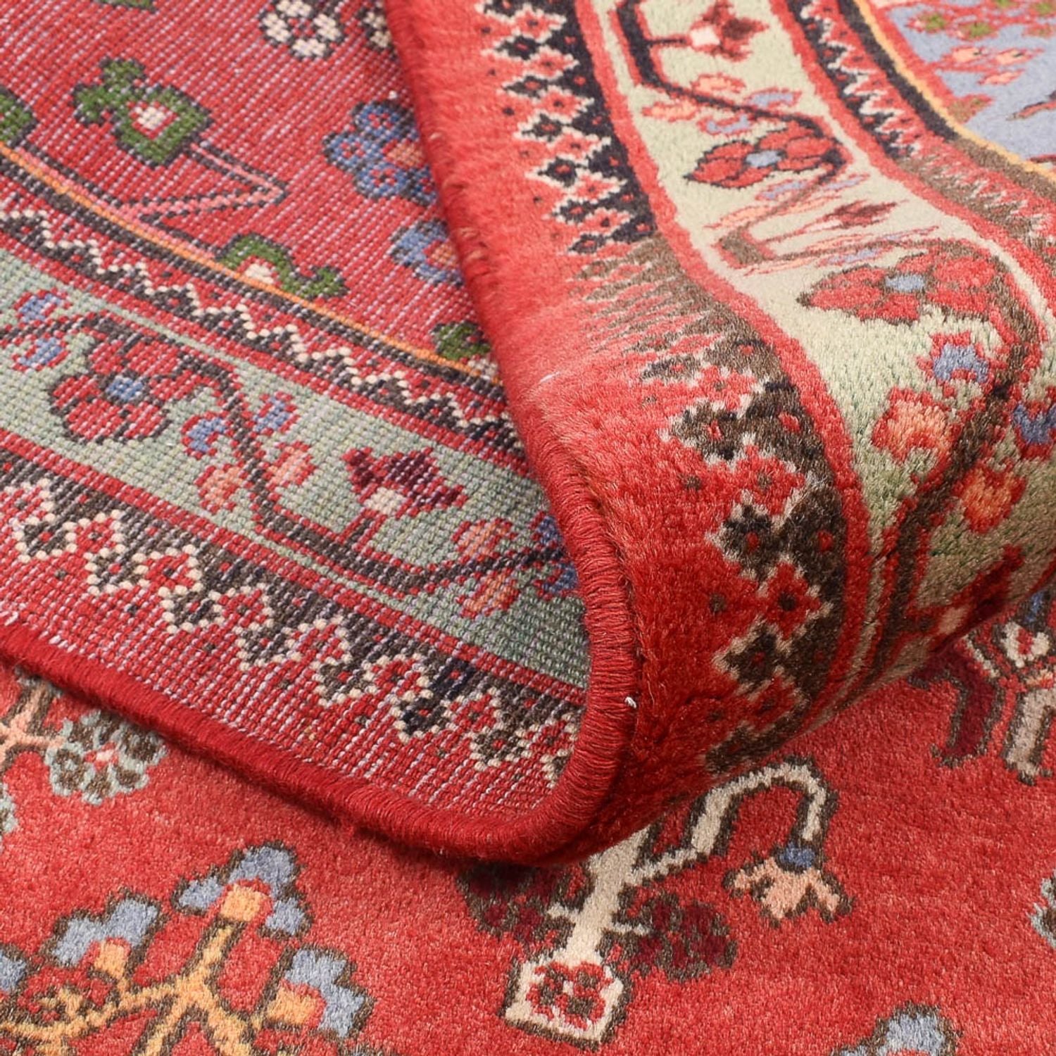 Alfombra persa - Nómada - 160 x 111 cm - rojo