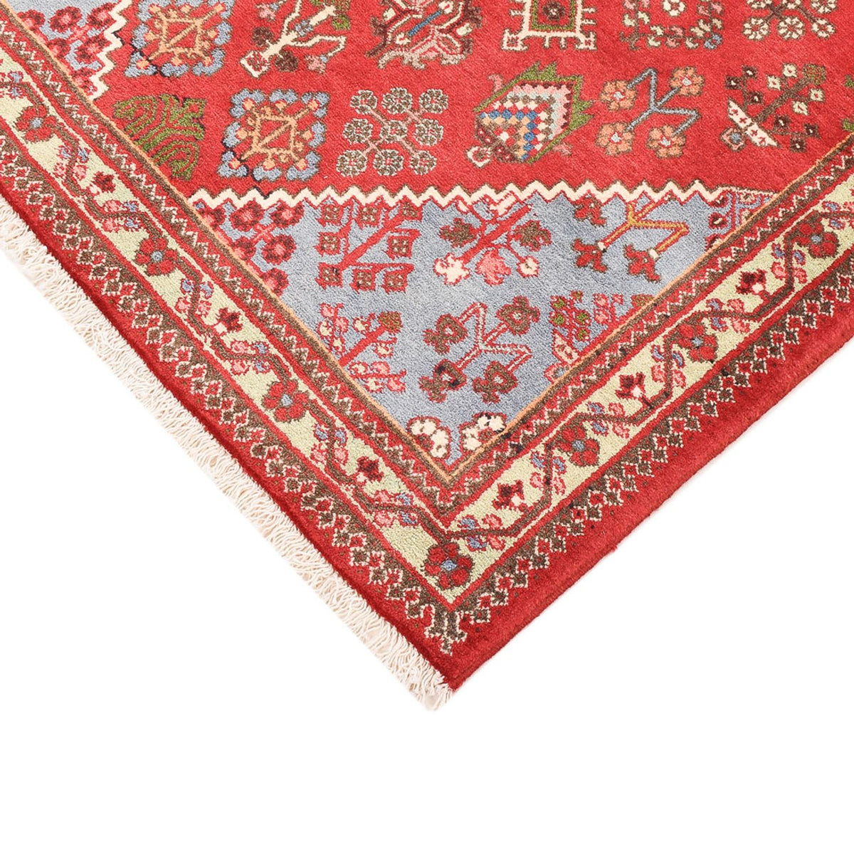 Alfombra persa - Nómada - 164 x 110 cm - rojo