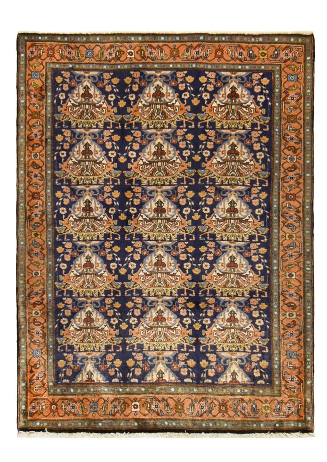 Alfombra persa - Nómada - 190 x 138 cm - multicolor