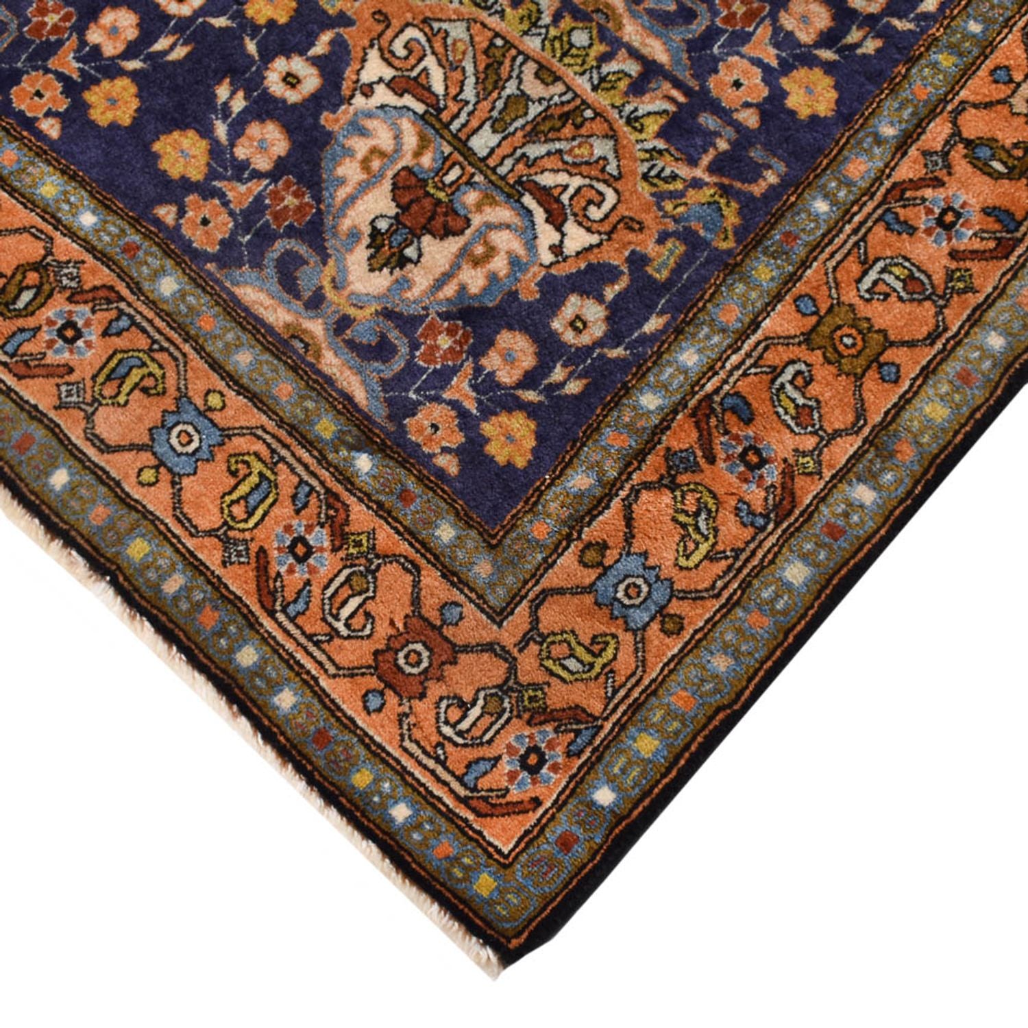 Alfombra persa - Nómada - 190 x 138 cm - multicolor