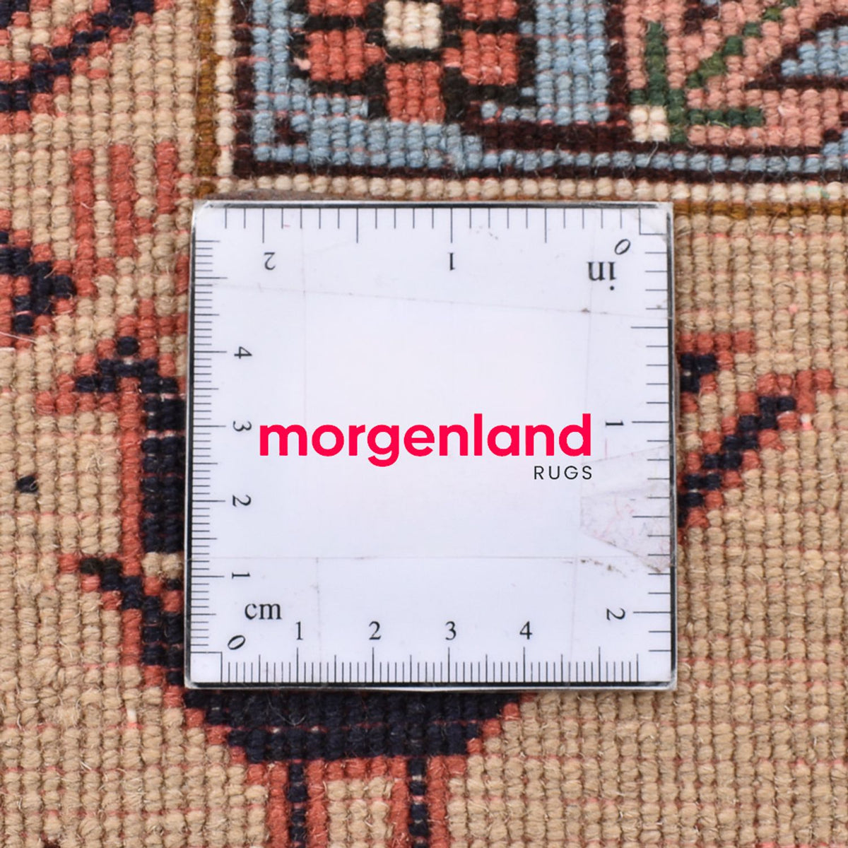 Alfombra persa - Nómada cuadrado  - 208 x 198 cm - verde