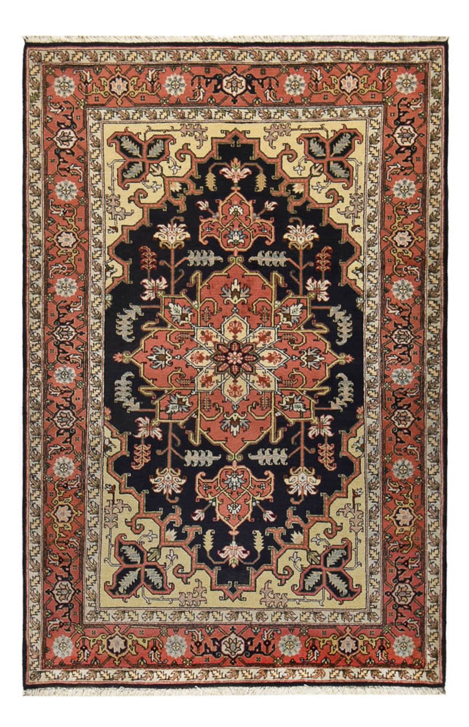 Alfombra persa - Nómada - 212 x 140 cm - multicolor