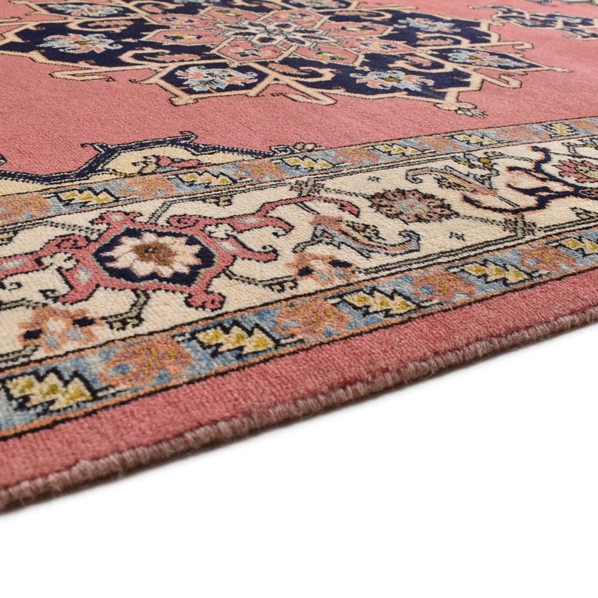 Alfombra persa - Nómada - 216 x 134 cm - rojo claro