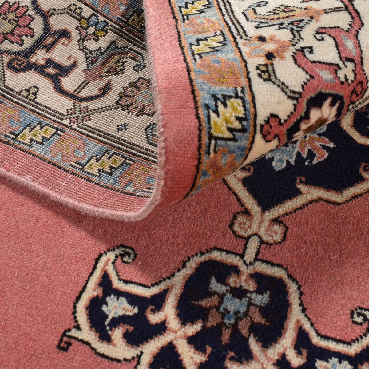 Alfombra persa - Nómada - 216 x 134 cm - rojo claro