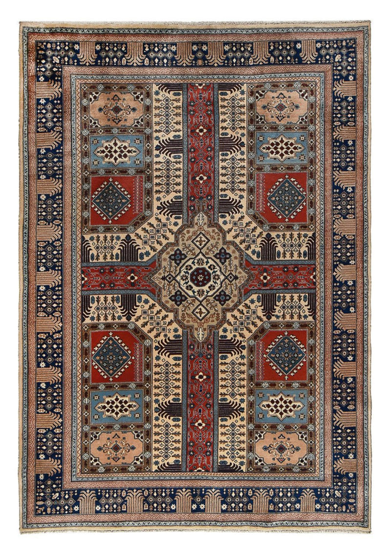 Alfombra persa - Nómada - 290 x 200 cm - rojo oscuro