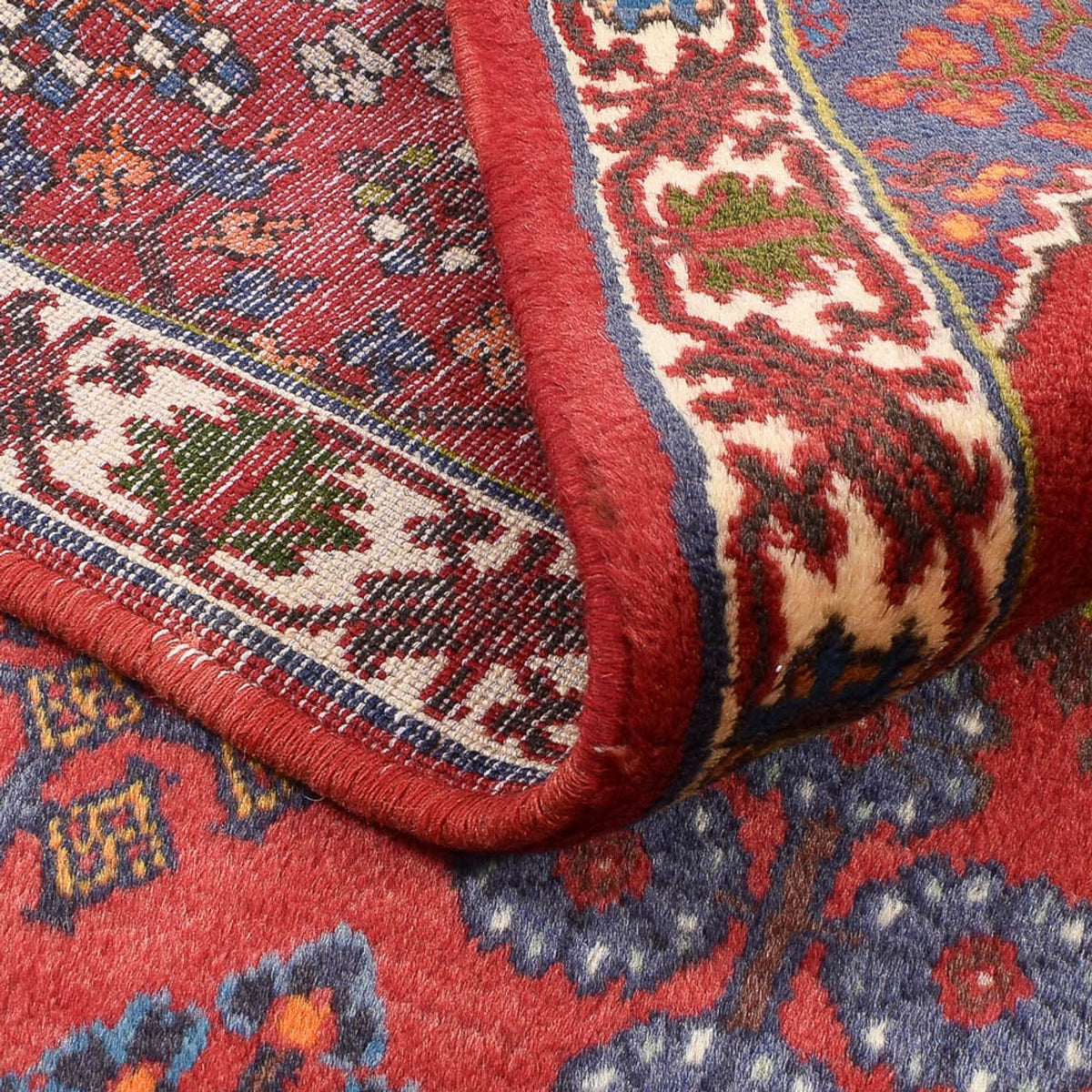 Alfombra persa - Nómada - 152 x 107 cm - multicolor