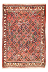 Alfombra persa - Nómada - 159 x 112 cm - rojo claro