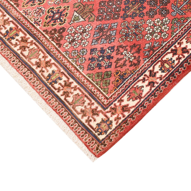 Alfombra persa - Nómada - 159 x 112 cm - rojo claro