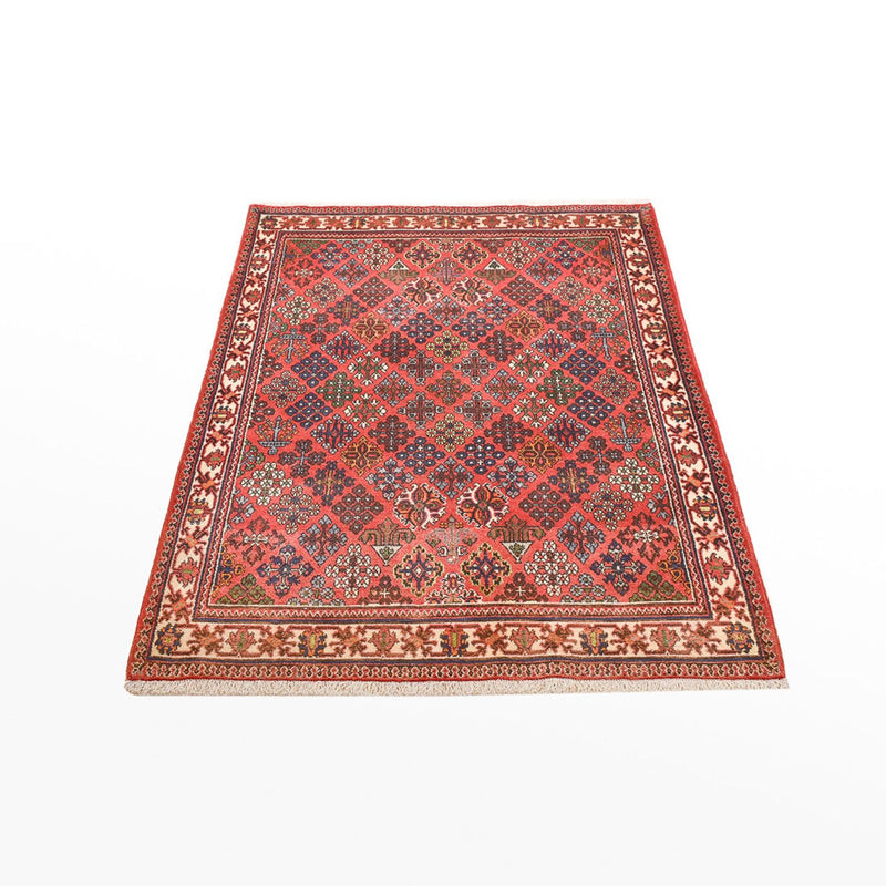Alfombra persa - Nómada - 159 x 112 cm - rojo claro