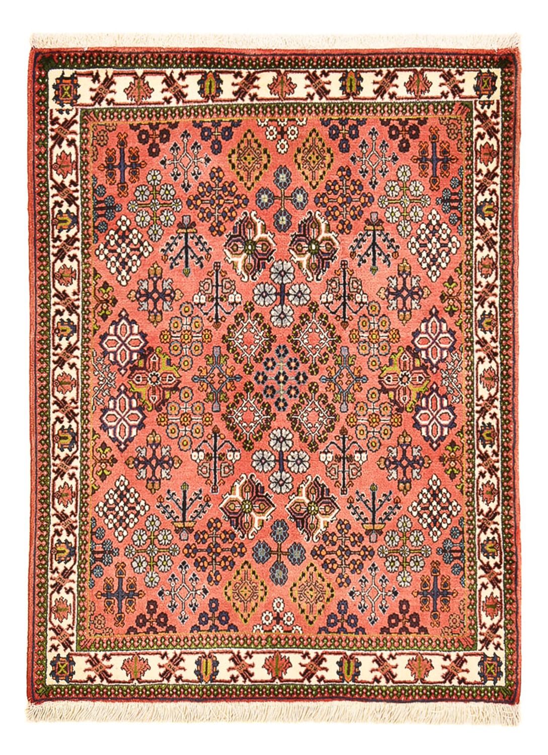 Alfombra persa - Nómada - 150 x 112 cm - multicolor