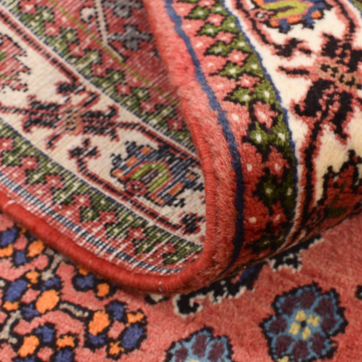 Alfombra persa - Nómada - 150 x 112 cm - multicolor