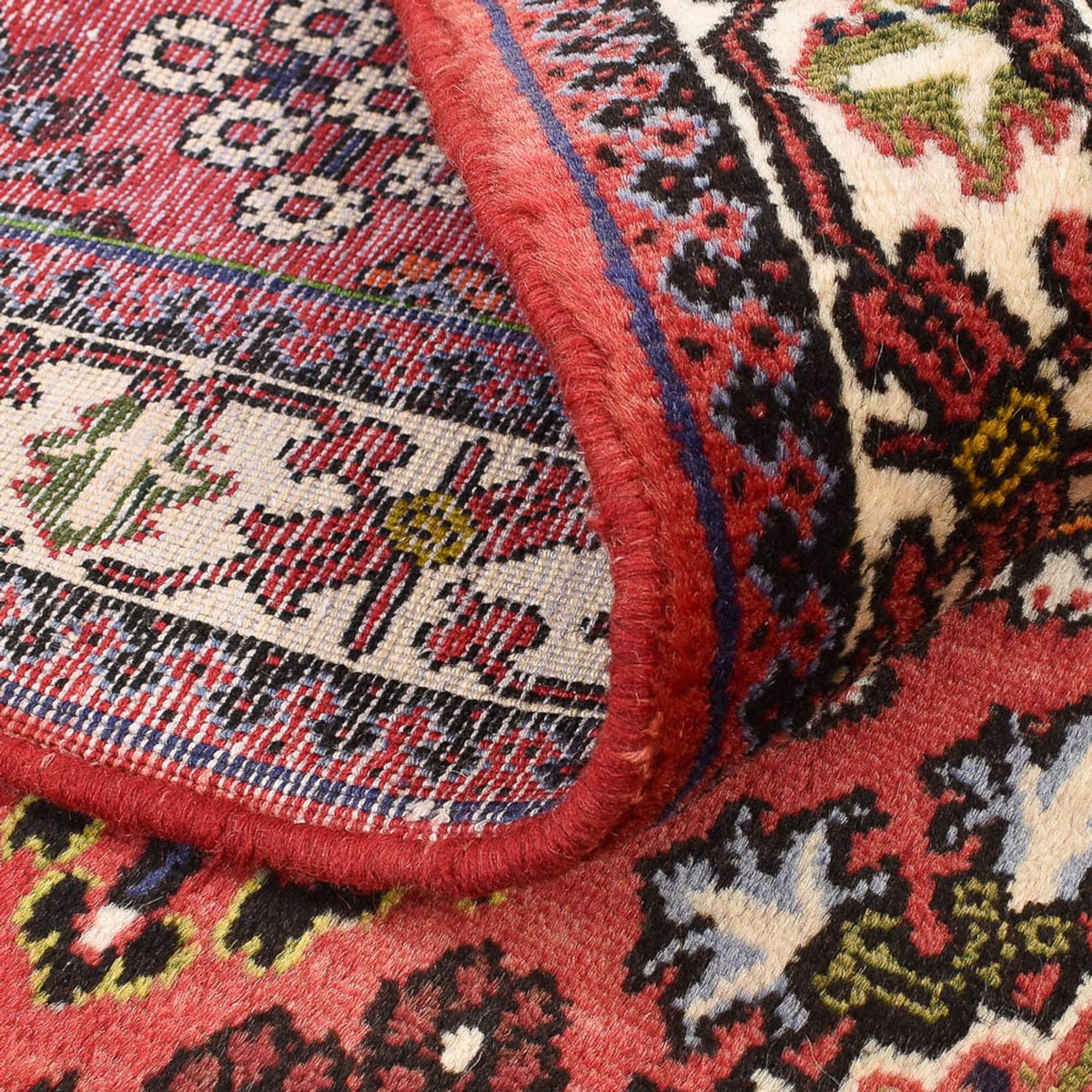 Alfombra persa - Nómada - 152 x 111 cm - multicolor