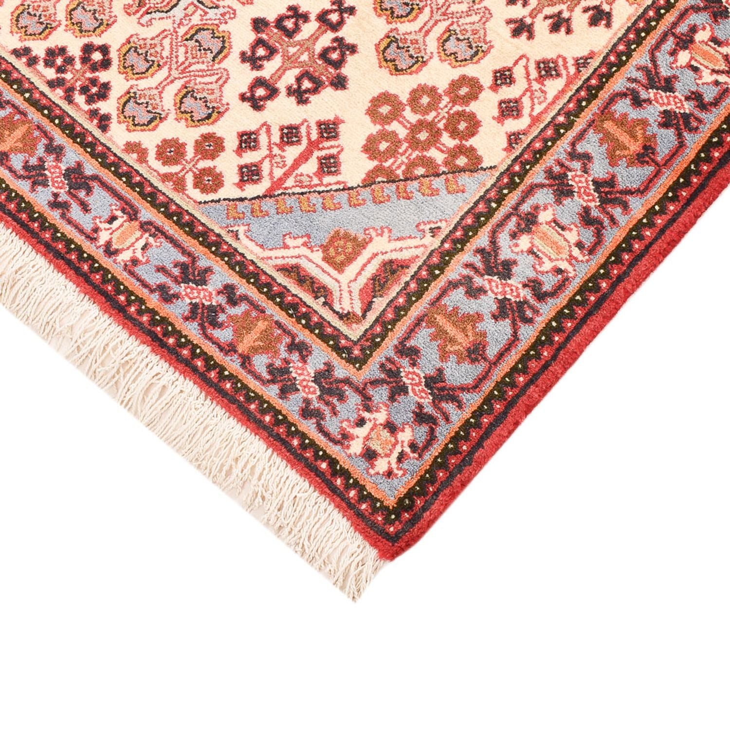 Alfombra persa - Nómada - 156 x 108 cm - rojo claro