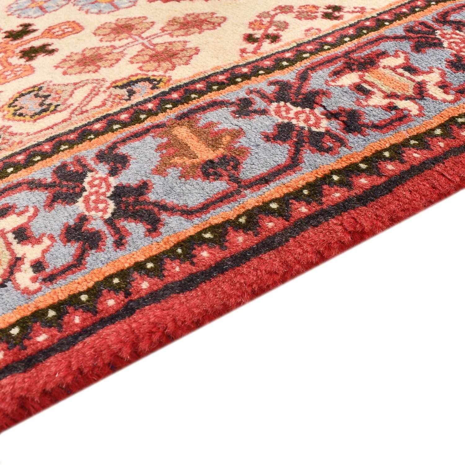 Alfombra persa - Nómada - 156 x 108 cm - rojo claro
