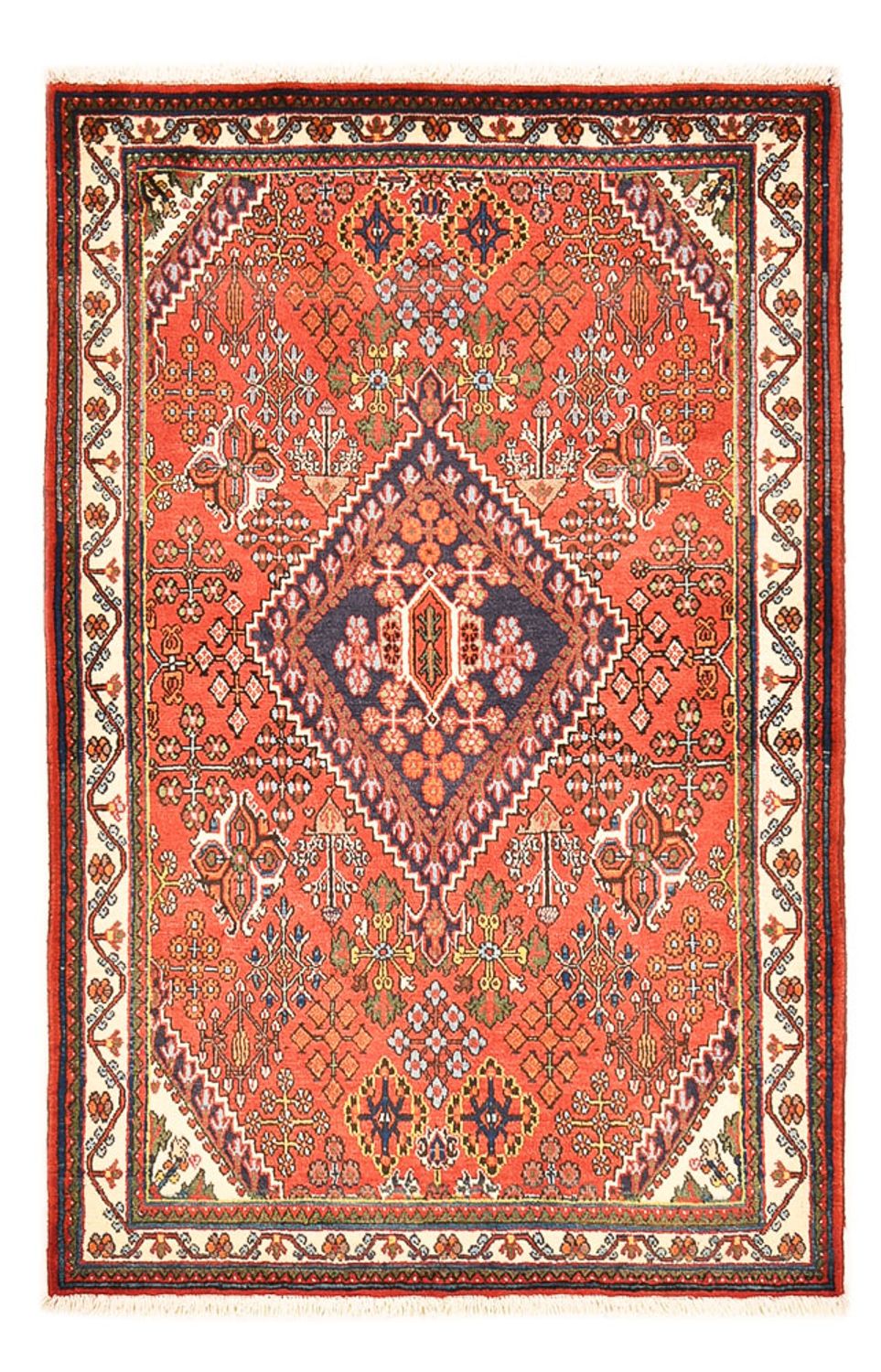 Alfombra persa - Nómada - 162 x 109 cm - multicolor