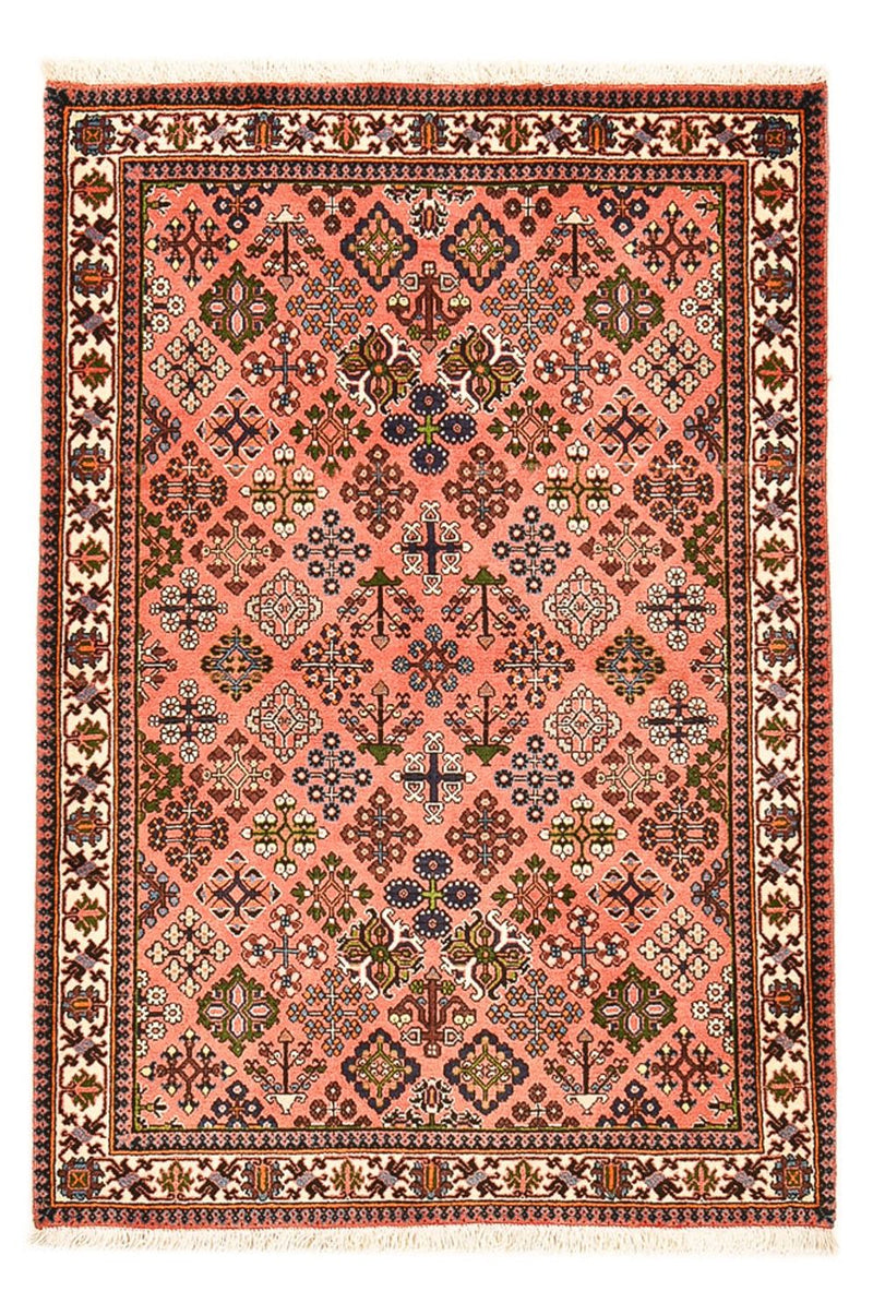 Alfombra persa - Nómada - 154 x 106 cm - rojo claro