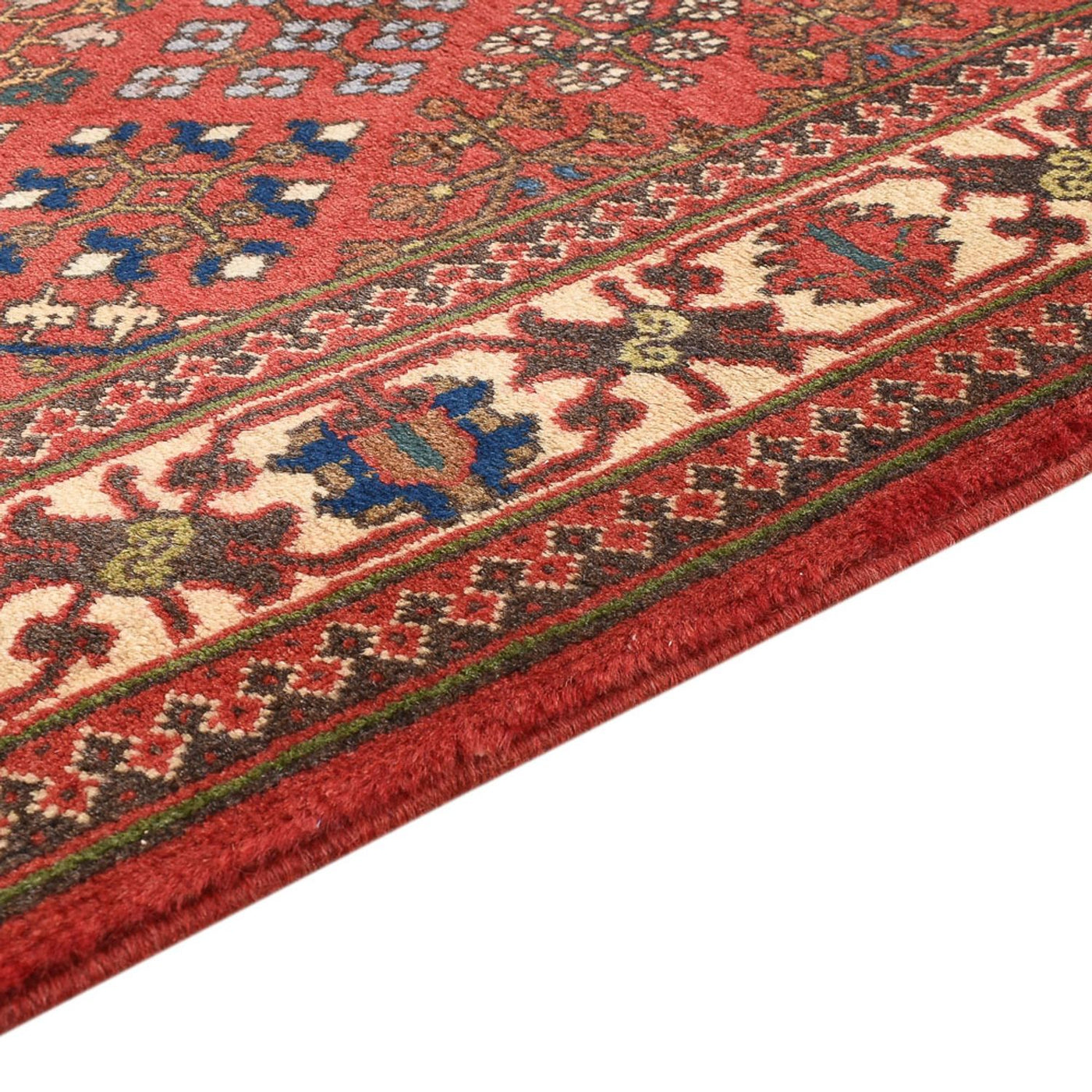Alfombra persa - Nómada - 167 x 112 cm - rojo