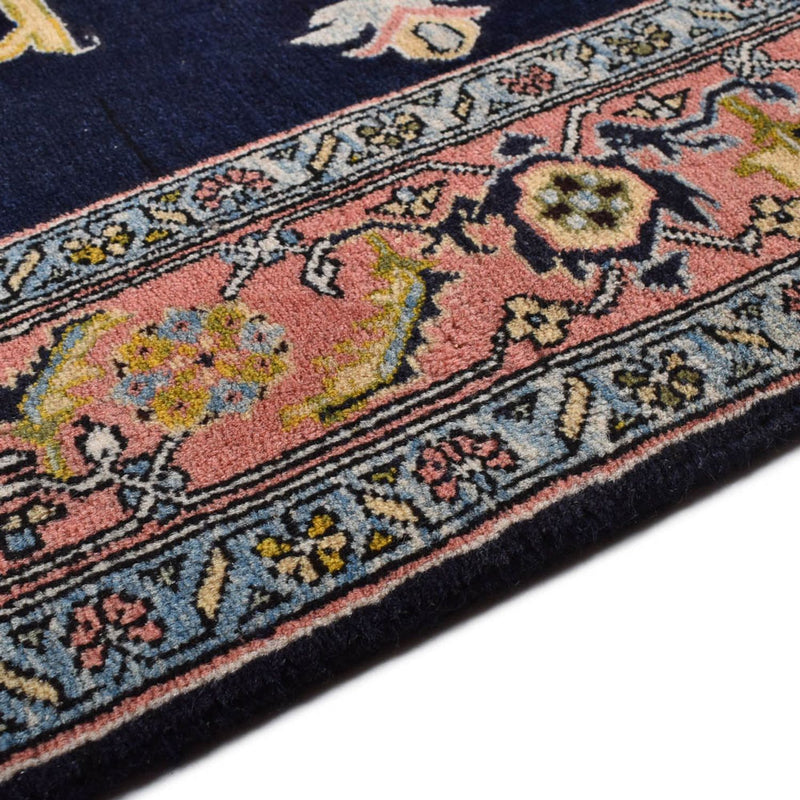 Alfombra persa - Nómada - 206 x 150 cm - azul oscuro