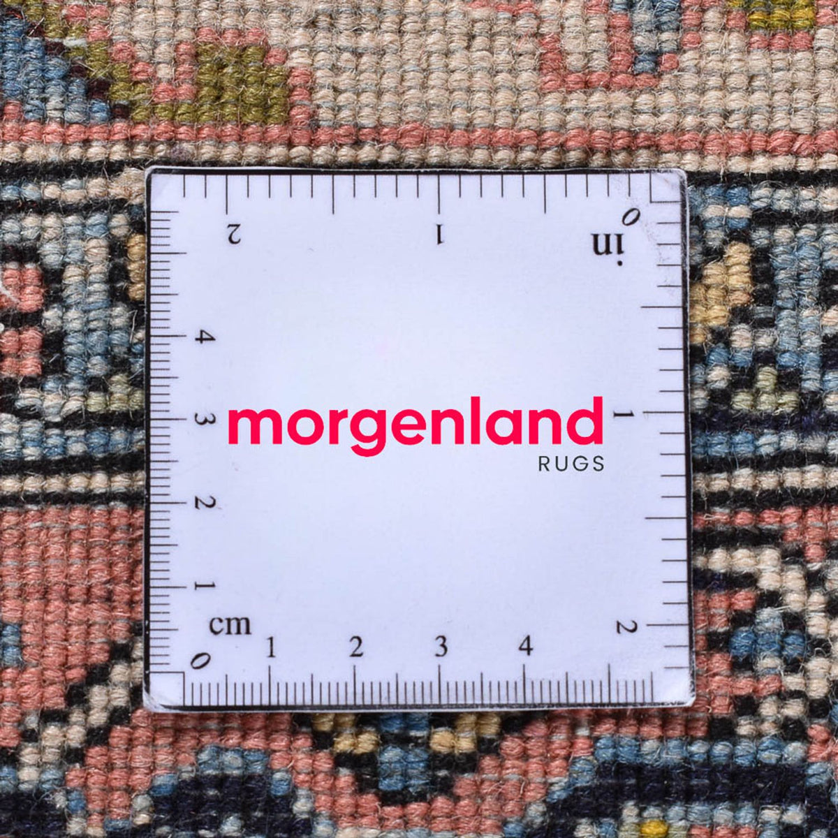 Alfombra persa - Nómada - 206 x 150 cm - azul oscuro