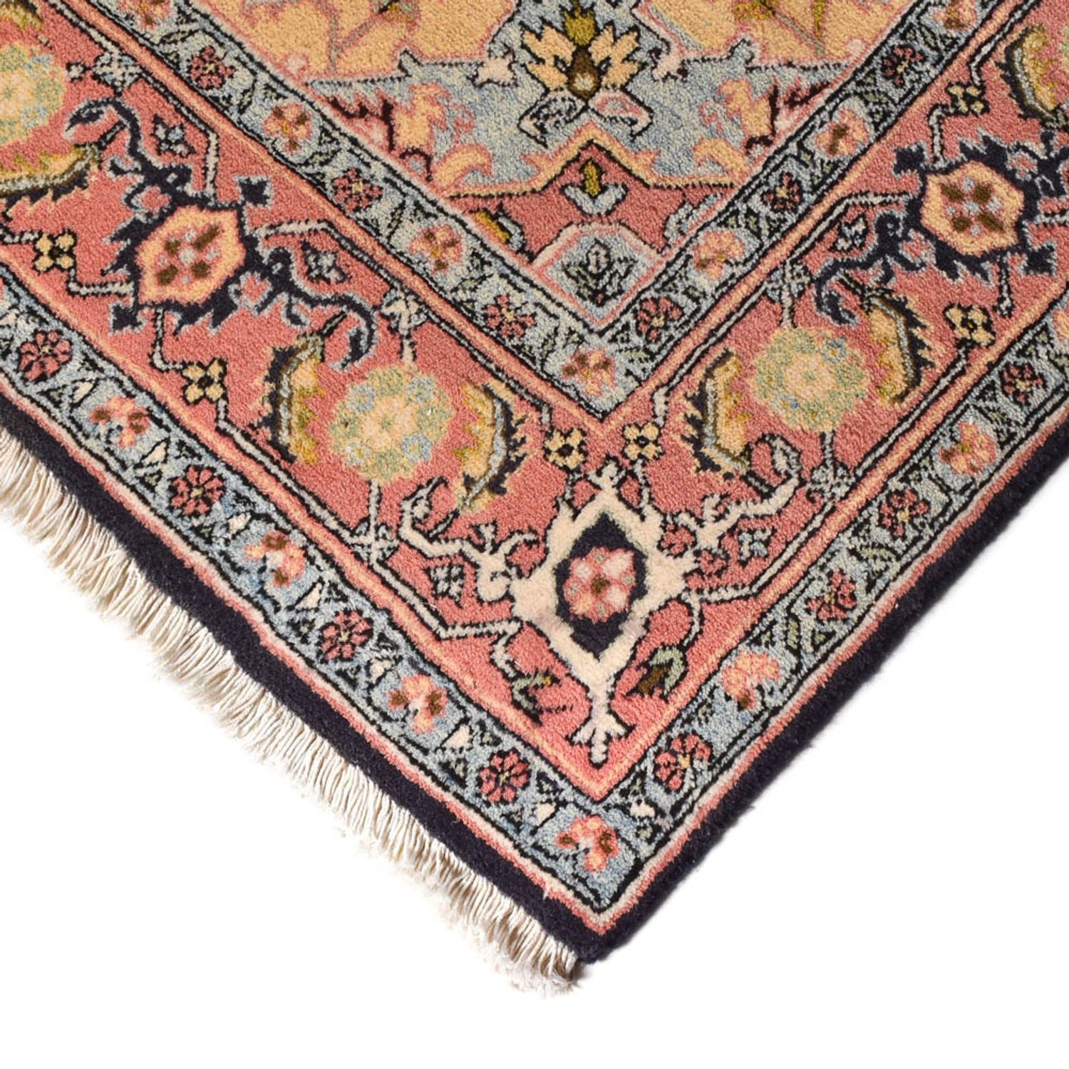 Alfombra persa - Nómada - 218 x 150 cm - azul oscuro