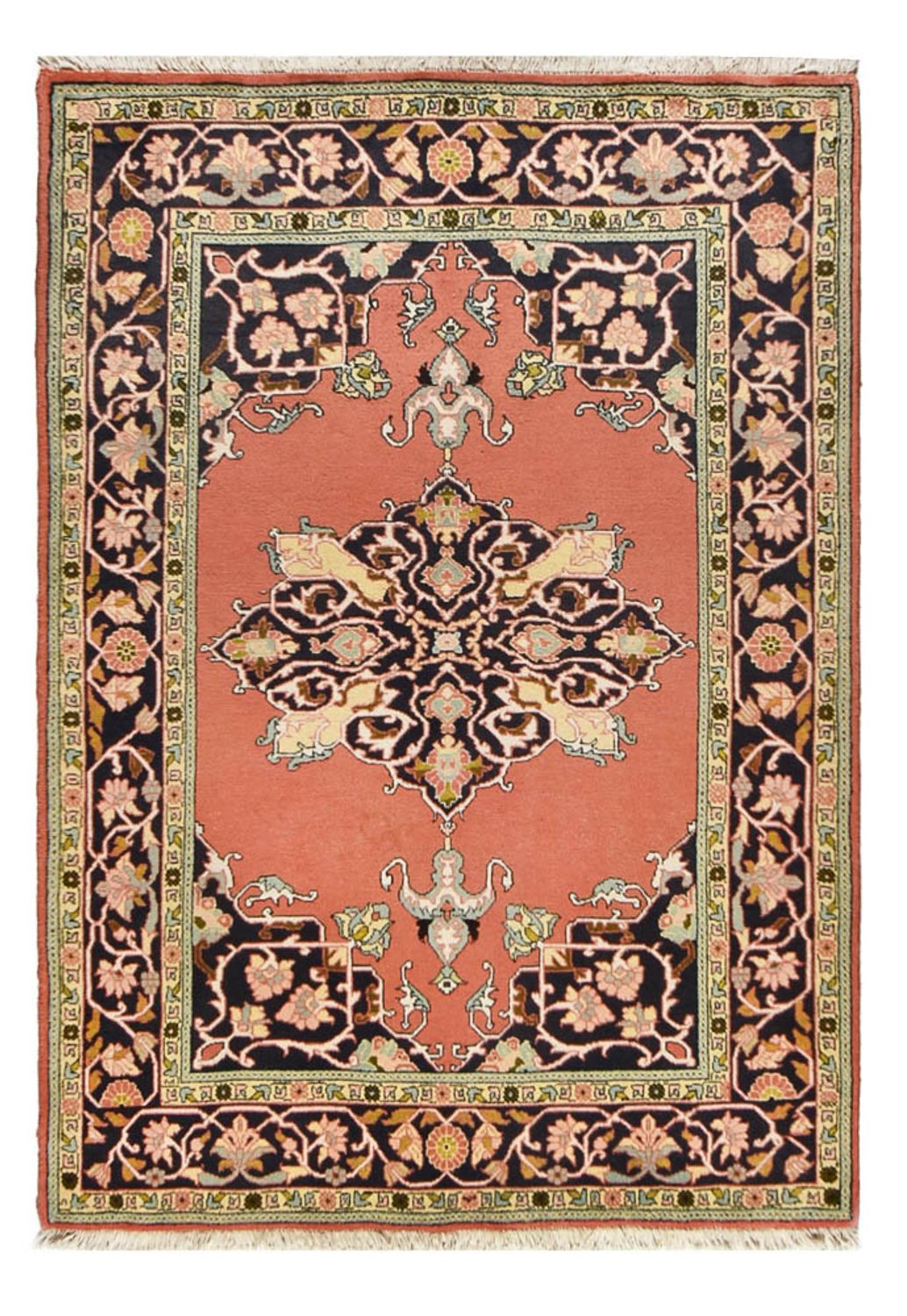 Alfombra persa - Nómada - 202 x 142 cm - rojo claro