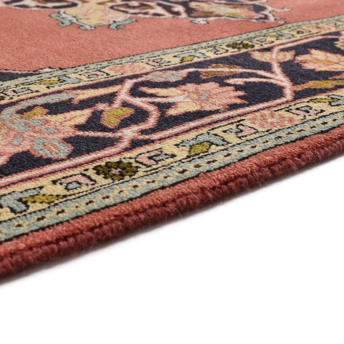 Alfombra persa - Nómada - 202 x 142 cm - rojo claro