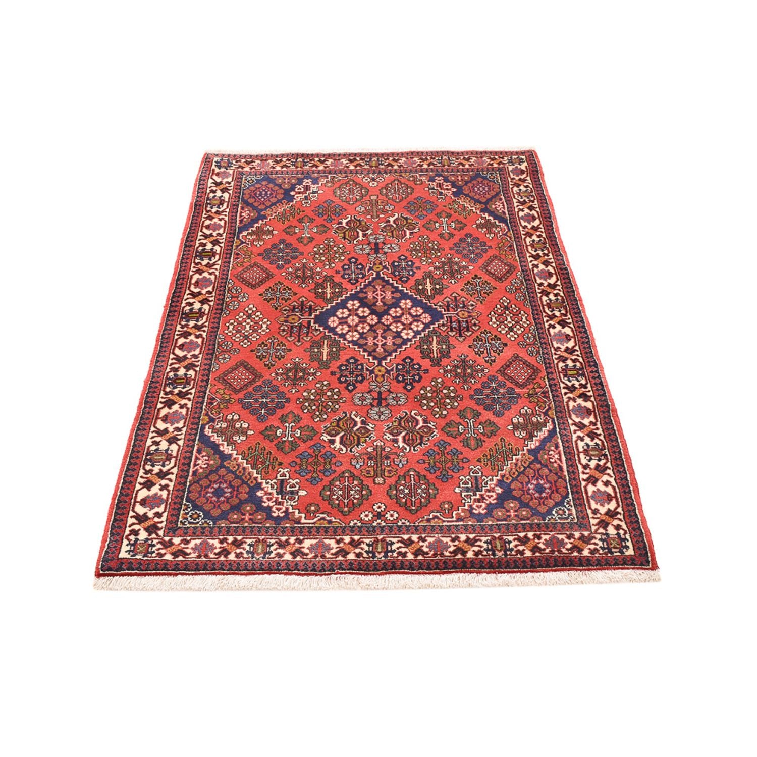 Alfombra persa - Nómada - 165 x 110 cm - rojo claro