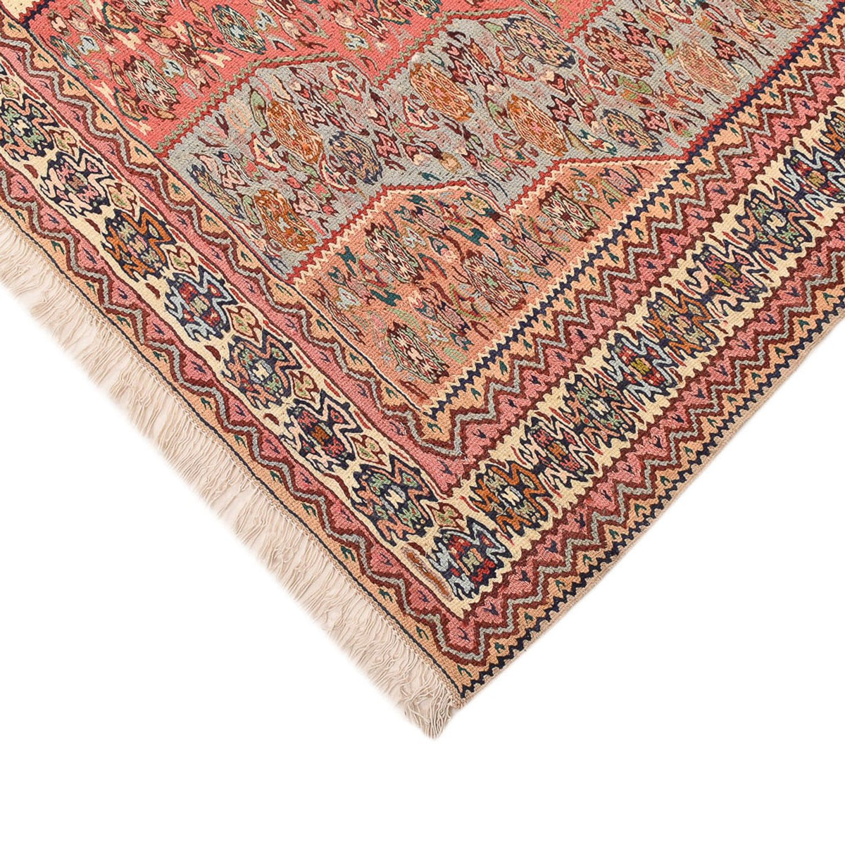 Alfombra Kelim - Oriental - 255 x 160 cm - multicolor