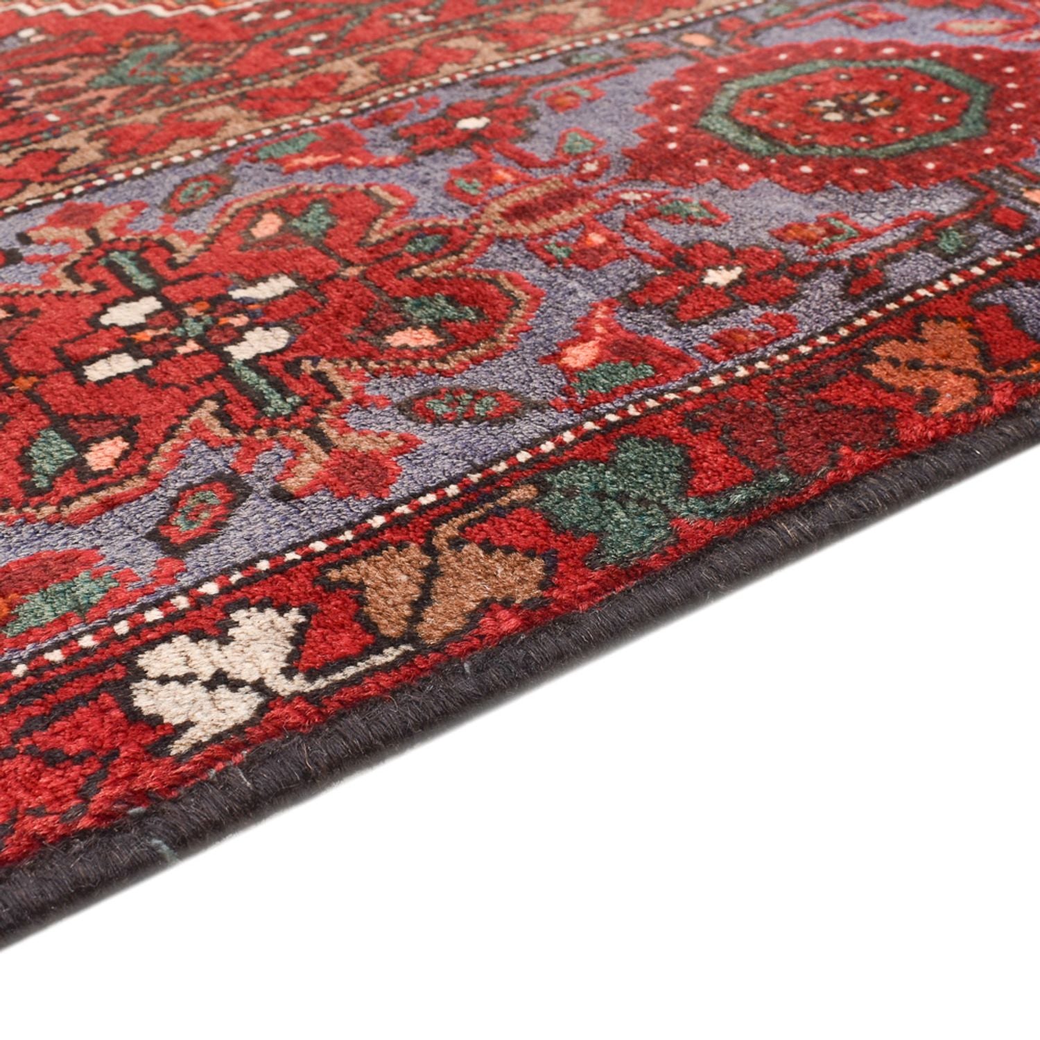 Alfombra persa - Nómada - 216 x 136 cm - rojo
