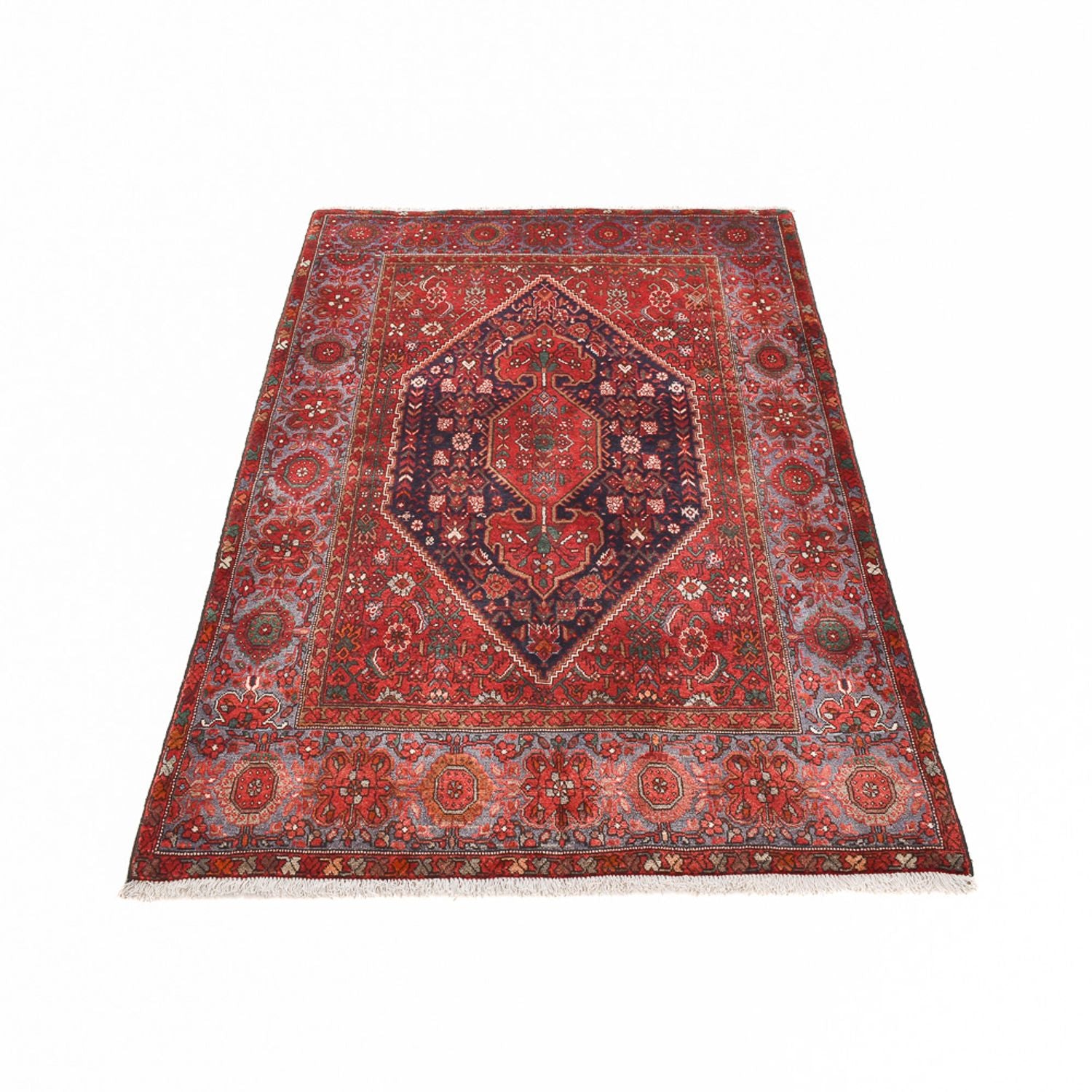Alfombra persa - Nómada - 216 x 136 cm - rojo