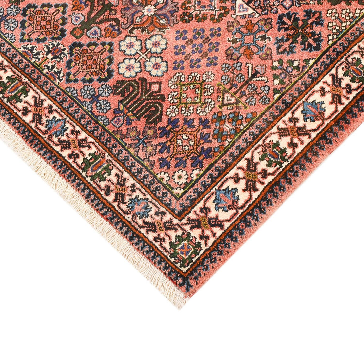 Alfombra persa - Nómada - 160 x 108 cm - multicolor