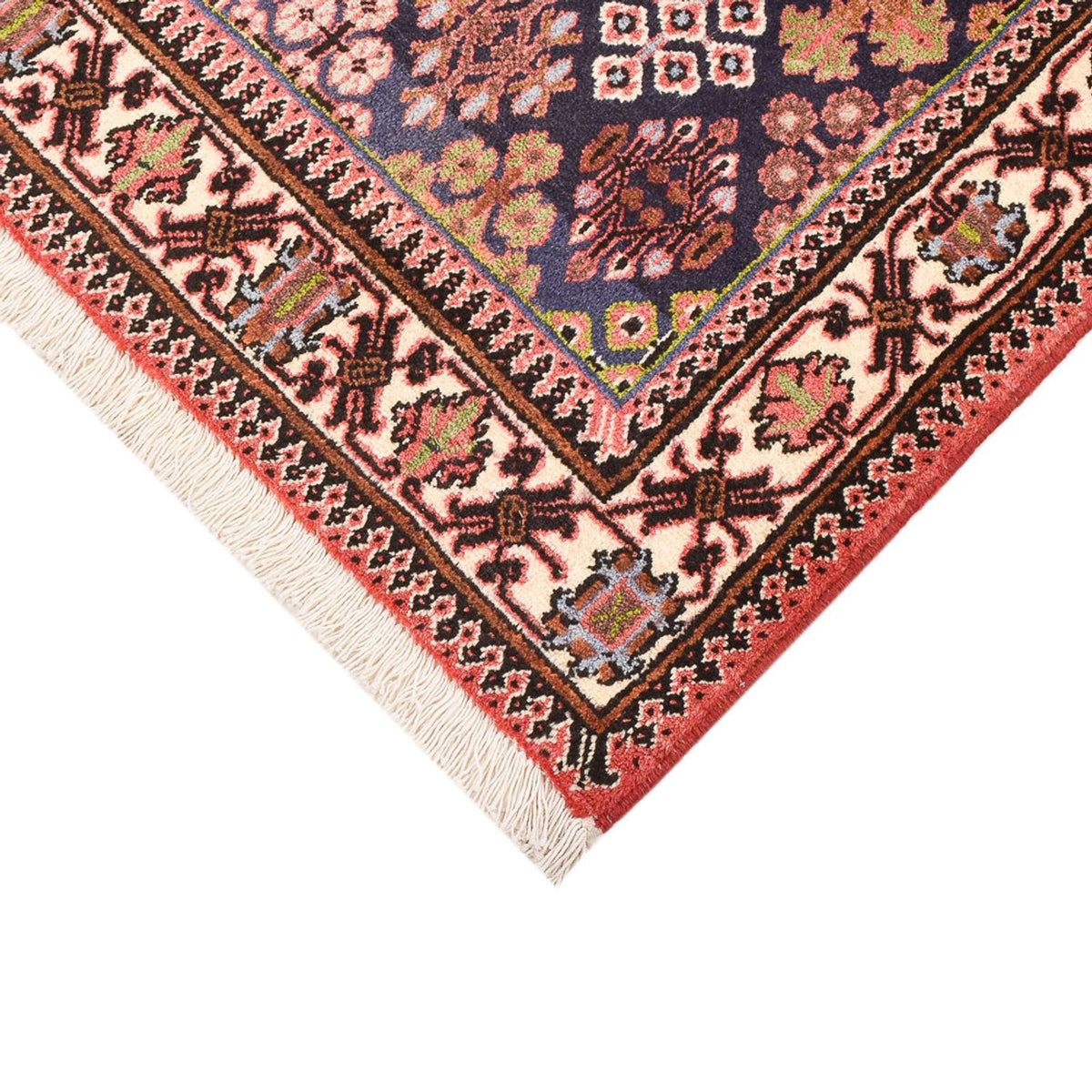 Alfombra persa - Nómada - 146 x 114 cm - multicolor