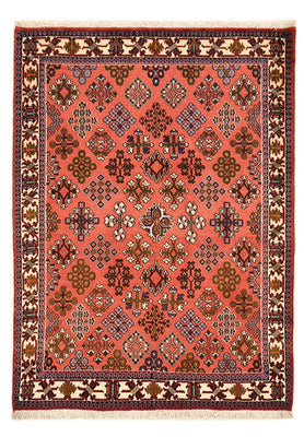 Alfombra persa - Nómada - 158 x 115 cm - rojo claro