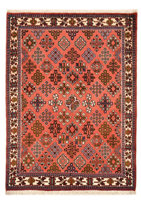 Alfombra persa - Nómada - 158 x 115 cm - rojo claro