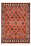 Alfombra persa - Nómada - 158 x 115 cm - rojo claro