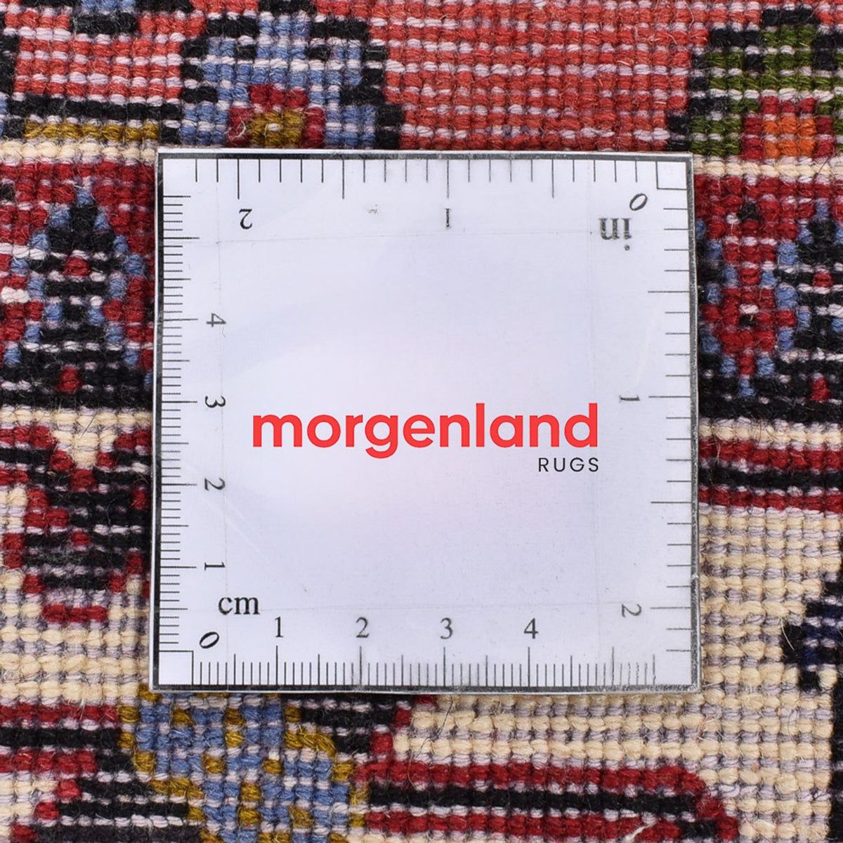 Alfombra persa - Nómada - 158 x 115 cm - rojo claro