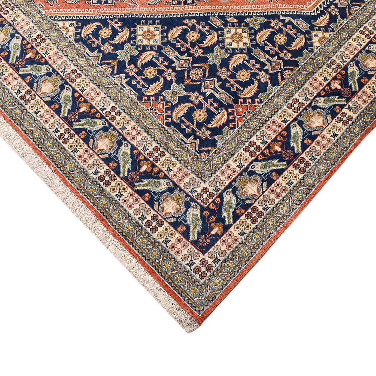 Alfombra Gabbeh - Persa Kashkuli - 306 x 203 cm - rojo claro