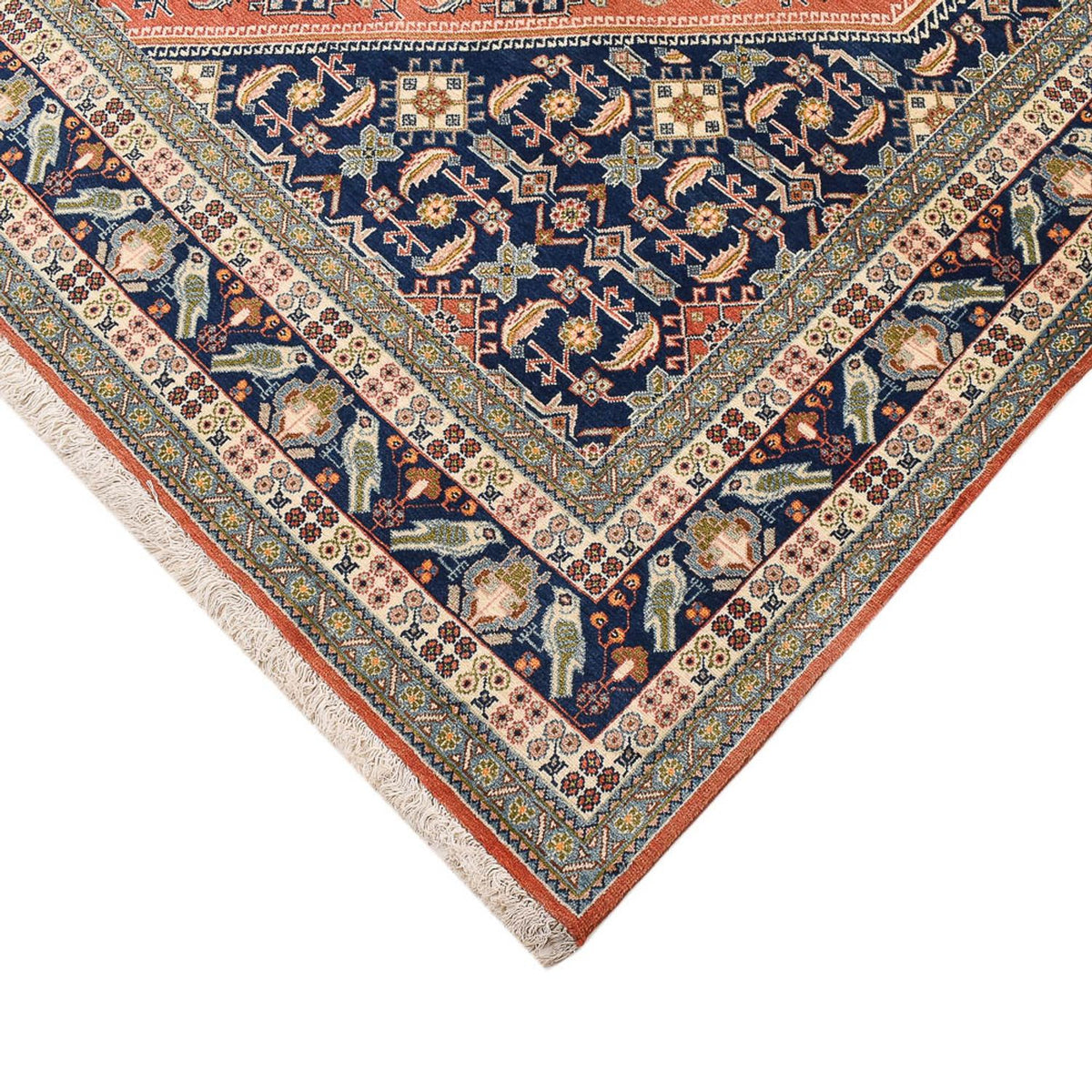 Alfombra Gabbeh - Persa Kashkuli - 306 x 203 cm - rojo claro