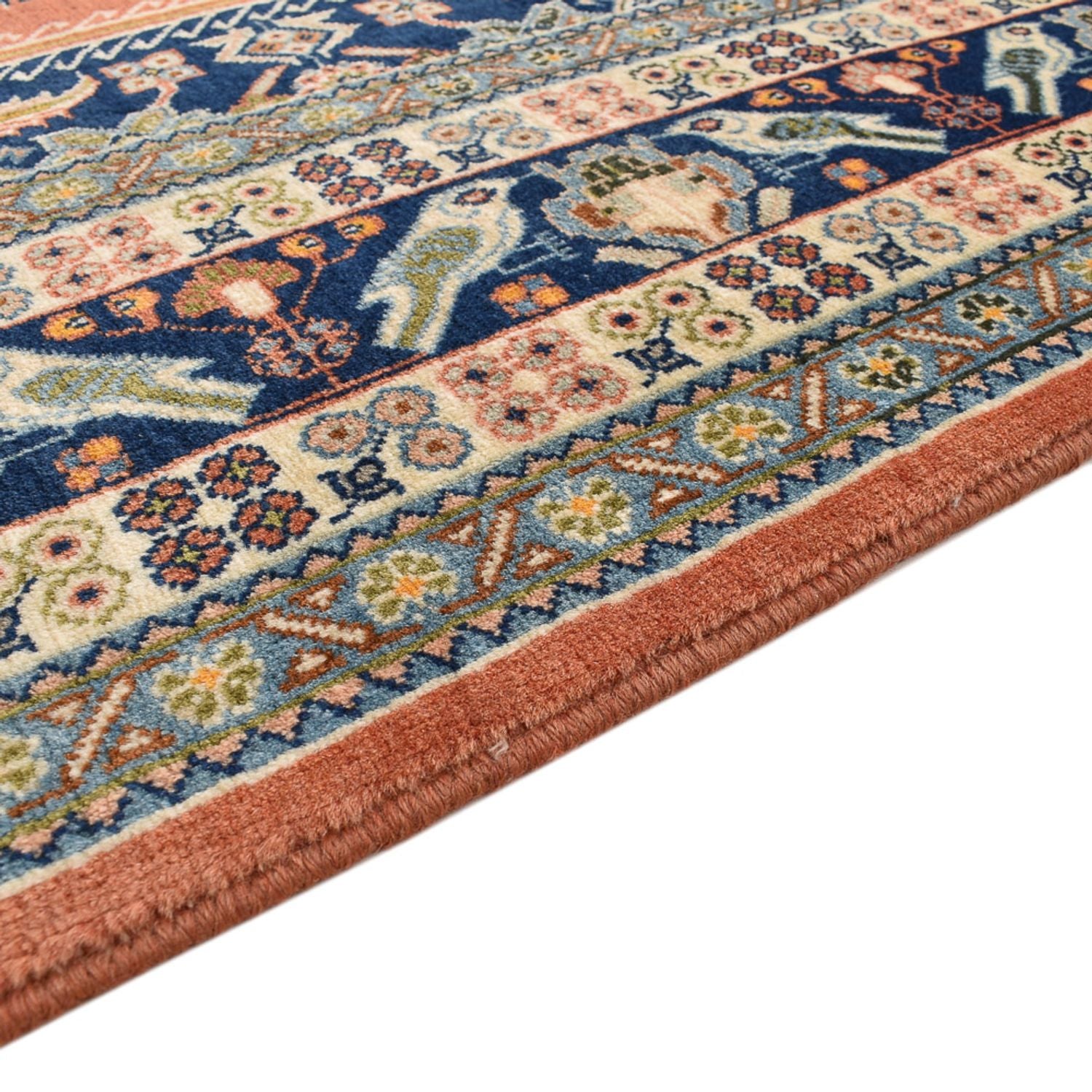 Alfombra Gabbeh - Persa Kashkuli - 306 x 203 cm - rojo claro
