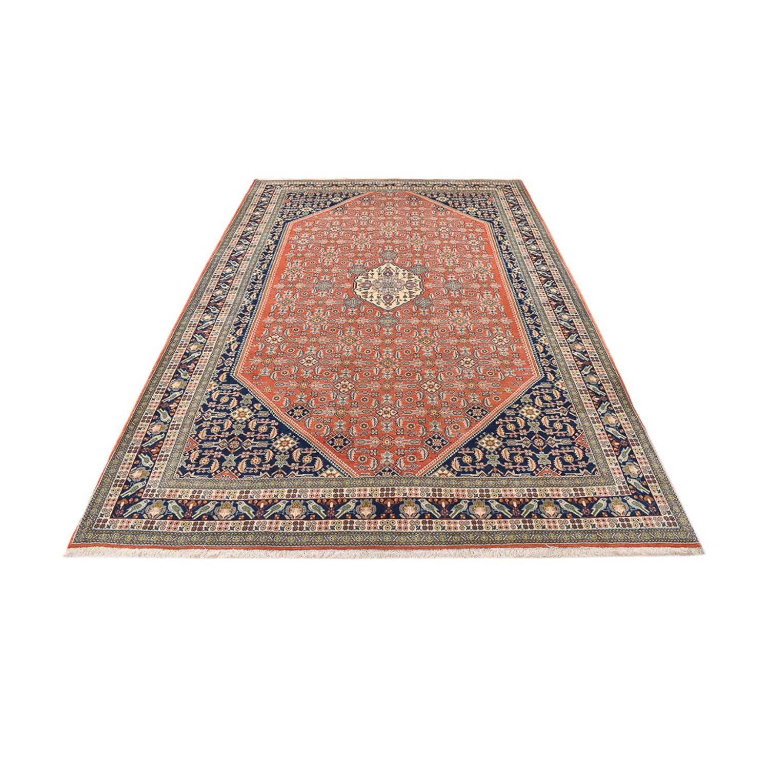 Alfombra Gabbeh - Persa Kashkuli - 306 x 203 cm - rojo claro