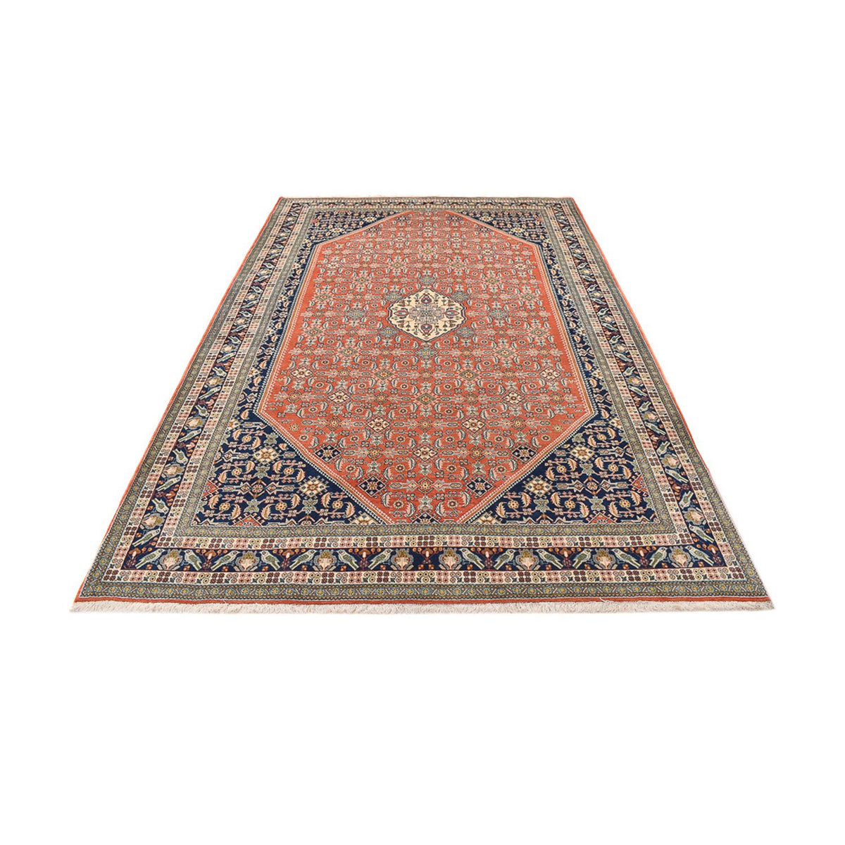 Alfombra Gabbeh - Persa Kashkuli - 306 x 203 cm - rojo claro