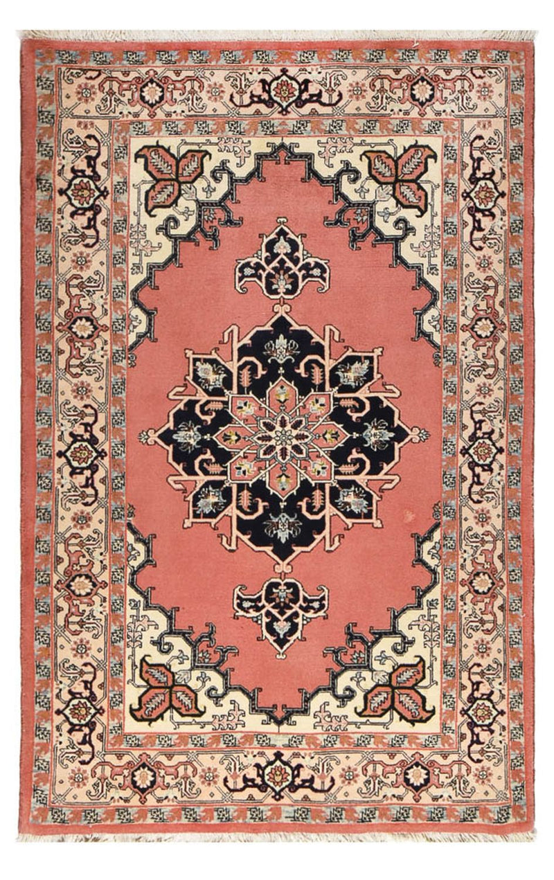 Alfombra persa - Nómada - 214 x 140 cm - rojo claro