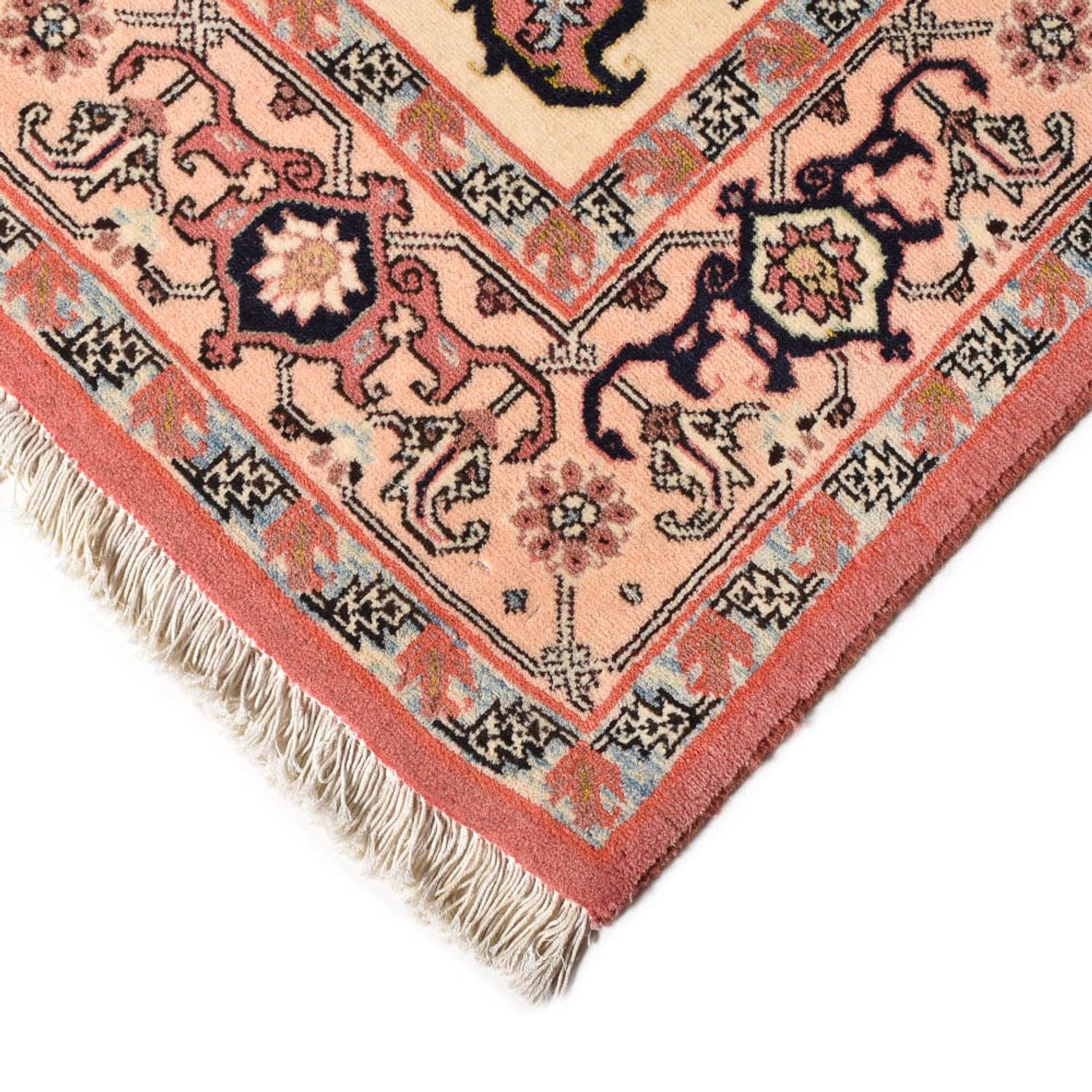 Alfombra persa - Nómada - 214 x 140 cm - rojo claro