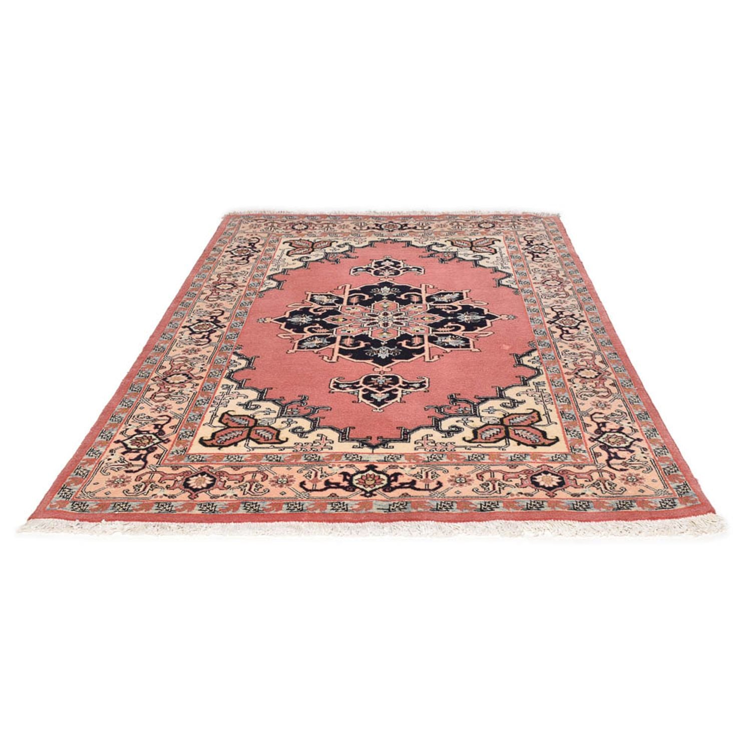 Alfombra persa - Nómada - 214 x 140 cm - rojo claro