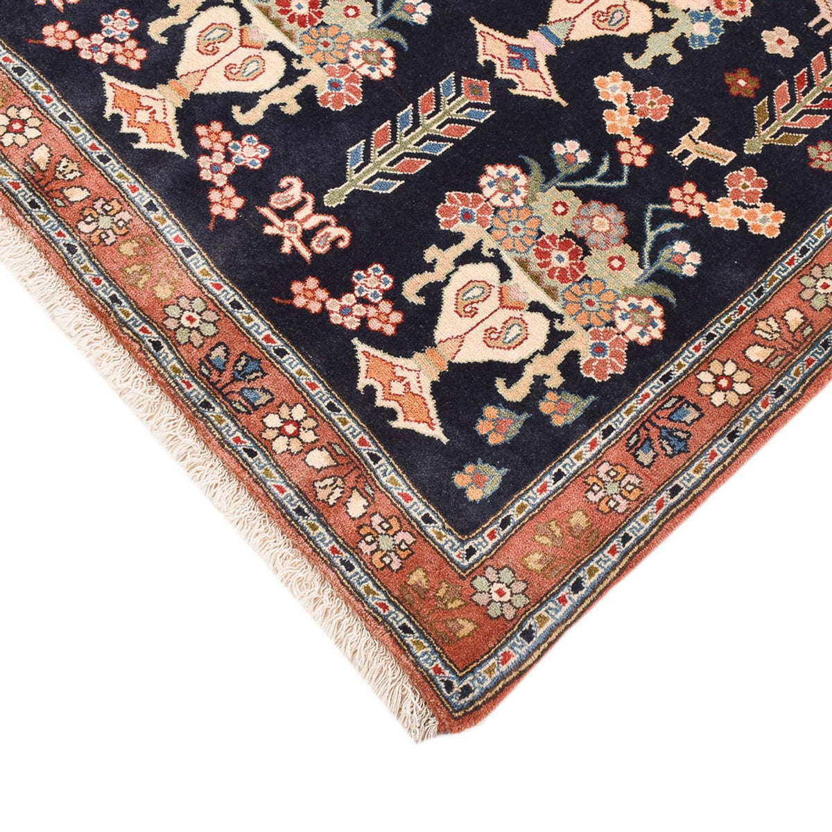 Alfombra persa - Nómada - 173 x 114 cm - azul oscuro