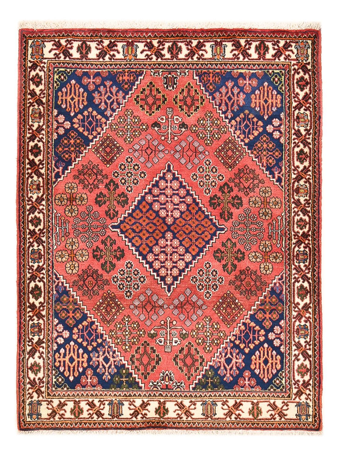 Alfombra persa - Nómada - 155 x 115 cm - multicolor
